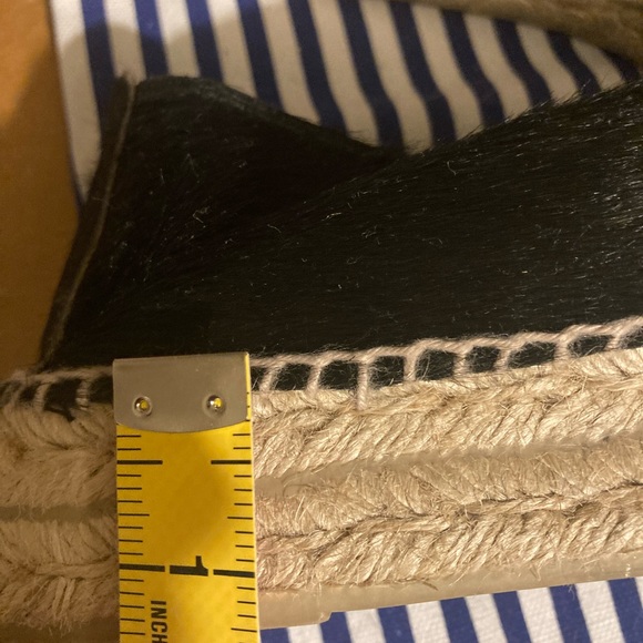 Manebi espadrilles in black cow hide. Size 10 - Picture 6 of 7